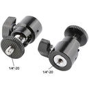 CAMVATE 1/4"-20 Mini Ball Head (2-Pack)