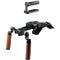 CAMVATE Shoulder Rig Handle Kit with Cold Shoe Top Handle for Select Cameras