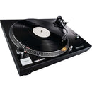 Reloop RP-2000 MK2 Quartz-Driven DJ Turntable (Metallic Black)