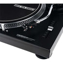 Reloop RP-2000 MK2 Quartz-Driven DJ Turntable (Metallic Black)