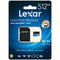 Lexar 512GB High-Performance 633x UHS-I microSDXC Memory Card with SD Adapter
