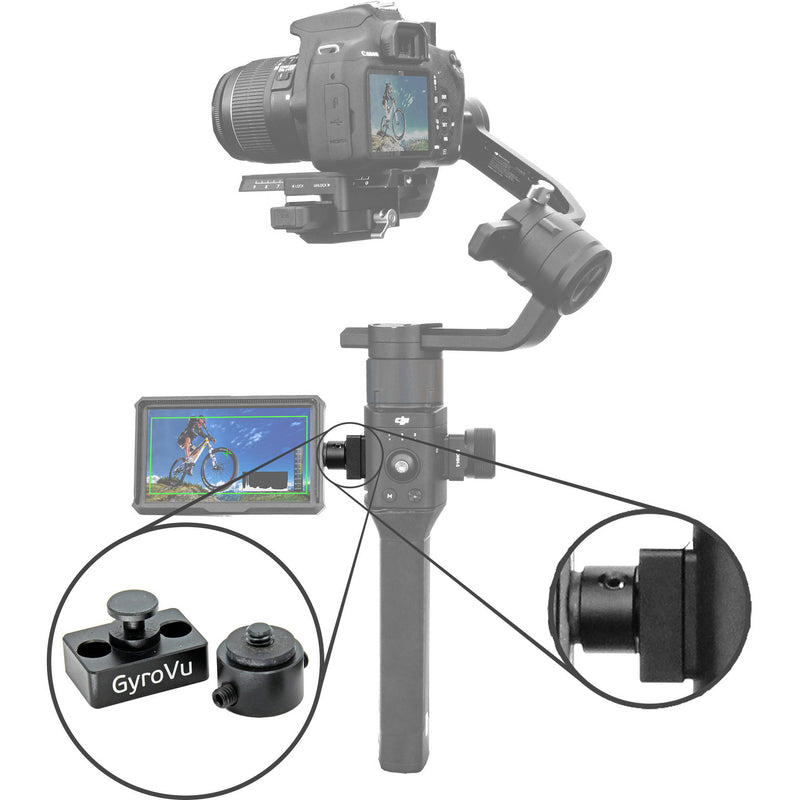 GyroVu 360&deg; Monitor Swivel Mount for DJI Ronin-S