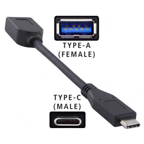 Apricorn USB Type-A Female to USB Type-C Male Adapter (6")
