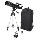 Celestron Travel Scope 80mm f/5 AZ Refractor Telescope Kit