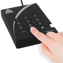 Apricorn 8TB Solid State Drive Aegis Padlock USB 3.0 256-Bit AES XTS Hardware Encrypted Portable Drive