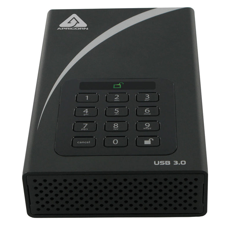 Apricorn 10TB Aegis Padlock DT USB 3.0 External Desktop Drive