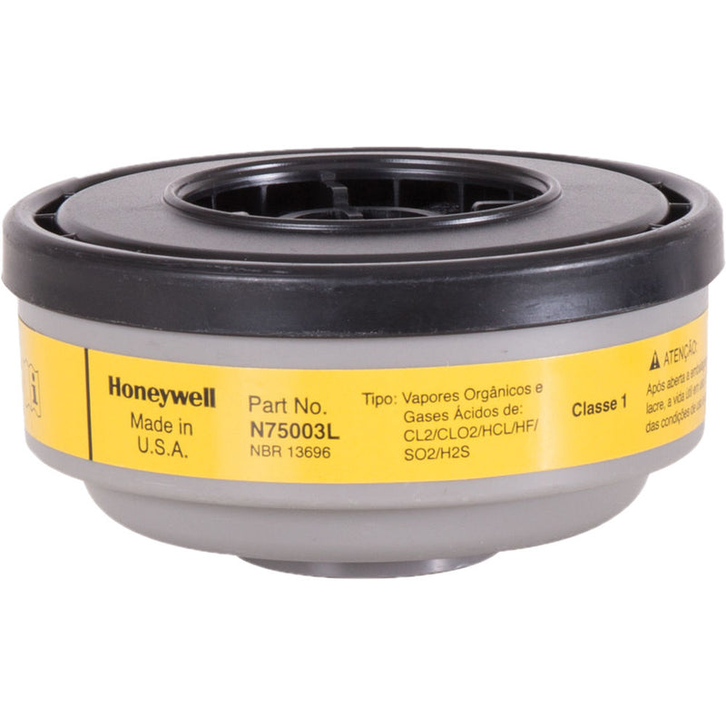 Honeywell Safety Products N75003L N Series Organic Vapor & Acid Gas Cartridge (2-Pack)