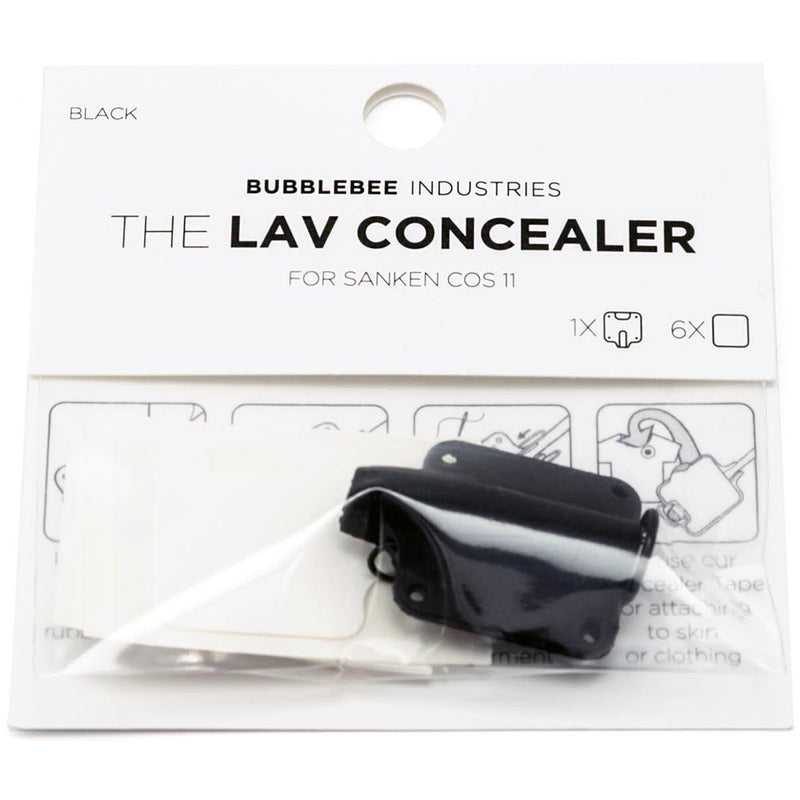 Bubblebee Industries Lav Concealer for Sanken COS-11 (Black)