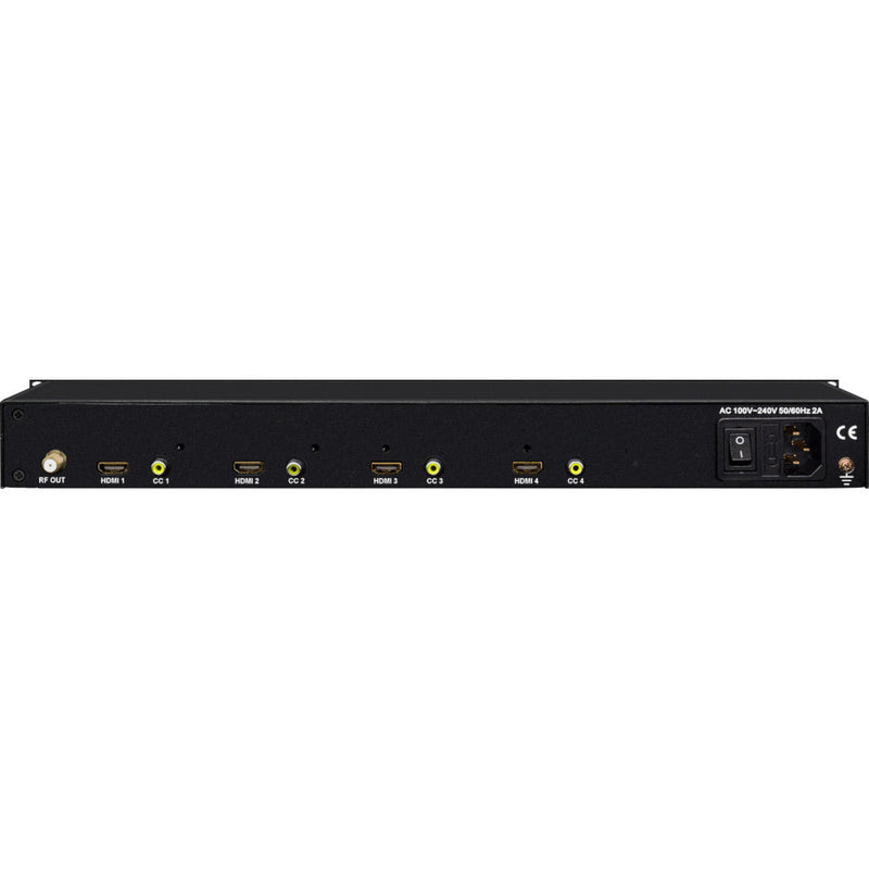 Thor 4-Channel HDMI to QAM Modulator with CC and Ultra Low Latency