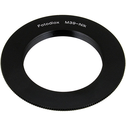 FotodioX Mount Adapter for M39/L39-Mount Lens to Nikon F-Mount Camera