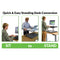 Uncaged Ergonomics Changedesk Mini Black Standing Desk (Black)