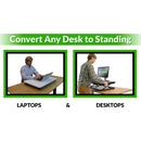 Uncaged Ergonomics Changedesk Mini Black Standing Desk (Black)