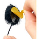 Remote Audio Ursa Fur Circles Multi-Pack of 9 with 3X White/3X Brown/3X Black and 30 Stickies