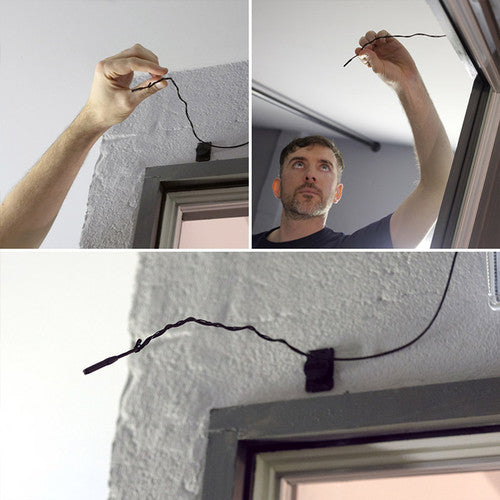 Remote Audio Ursa Wirerig-Flexible Black Copper Wire to Mount Lavs/Up to 40cm from Core, with 20 Stickies