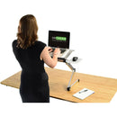 Uncaged Ergonomics Workez Cool Laptop Riser Lap Desk (Silver)