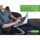 Uncaged Ergonomics Workez Cool Laptop Riser Lap Desk (Silver)