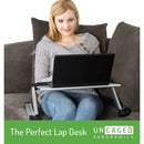 Uncaged Ergonomics Workez Cool Laptop Riser Lap Desk (Silver)