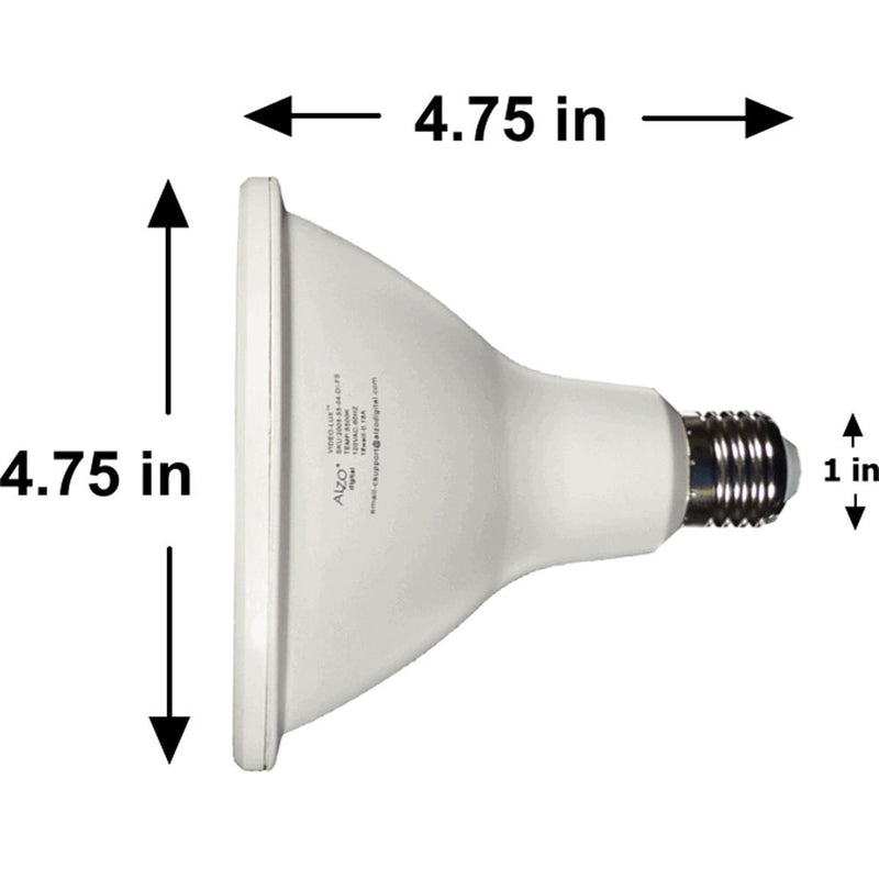 ALZO Joyous Light Dimmable Full Spectrum LED PAR38 Spot Light Bulb (18W / 120V)