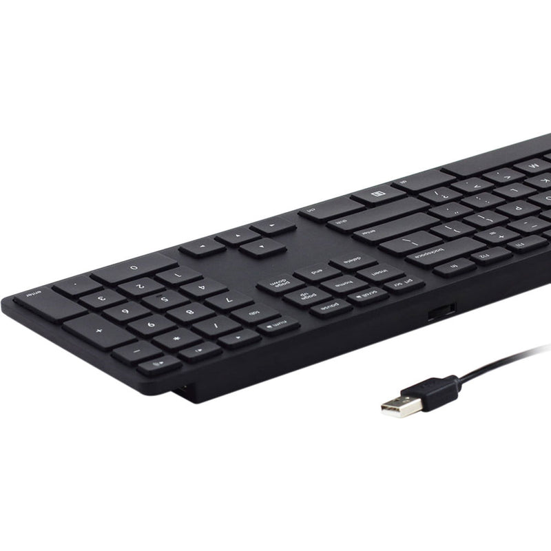 Matias RGB Backlit Wired Keyboard for PC (Black)