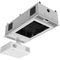 Atlas Sound 1x2 CeilingMount Rack/2RU,1/2 Wide Ambitilt Shelf/Integrated Current Sensing PWRPK/Projector PoleMnt