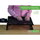 Uncaged Ergonomics Workez Keyboard Tray Stand (Black)