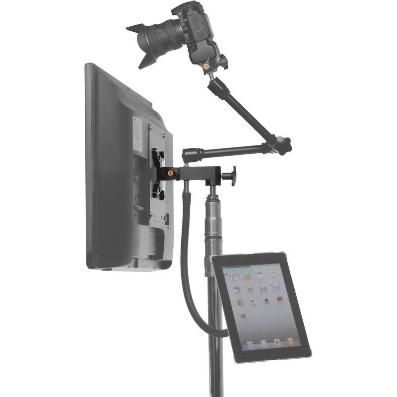 Tether Tools Aero Master Pro Tethering Kit with Rock Solid VESA, Low Boy Roller & Master Side Arm Bundle