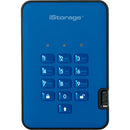 Istorage 8TB diskAshur2 USB 3.1 Encrypted Portable SSD (Ocean Blue)