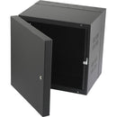 Atlas Sound 19" Wide Opening Stand-Alone Wall Cabinet With Adjustable Rails, 15"D Center Section - 10 Rack Unit