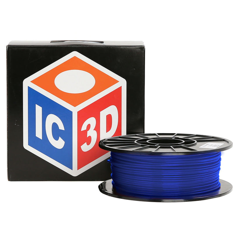 IC3D Industries 3mm IC3D PETG Filament (1 kg, Blue)