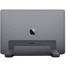 Macally Vertical Laptop Stand for MacBook (Space Gray)