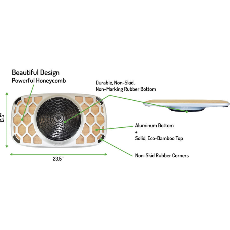 Uncaged Ergonomics Base+ Standing Desk Balance Board