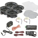 Pyle Pro PDICBT266 6.25" Bluetooth Ceiling / Wall Speaker Kit (4-Pack)
