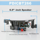 Pyle Pro PDICBT266 6.25" Bluetooth Ceiling / Wall Speaker Kit (4-Pack)