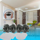 Pyle Pro PDICBT266 6.25" Bluetooth Ceiling / Wall Speaker Kit (4-Pack)