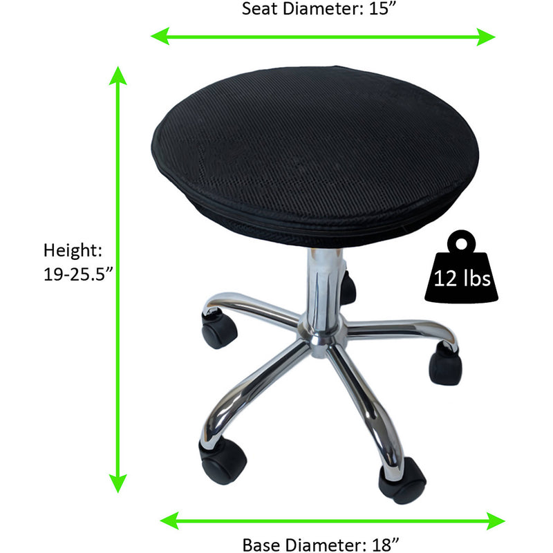 Uncaged Ergonomics Wobble Stool Air Rolling Balance Chair