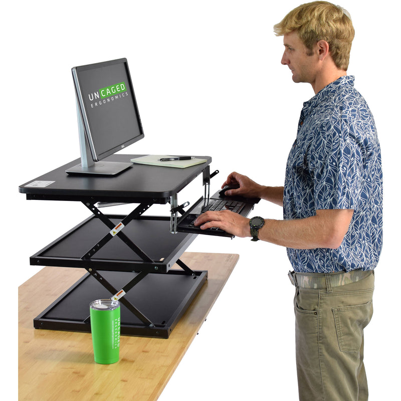 Uncaged Ergonomics Changedesk Tall Stand Up Desk Converter