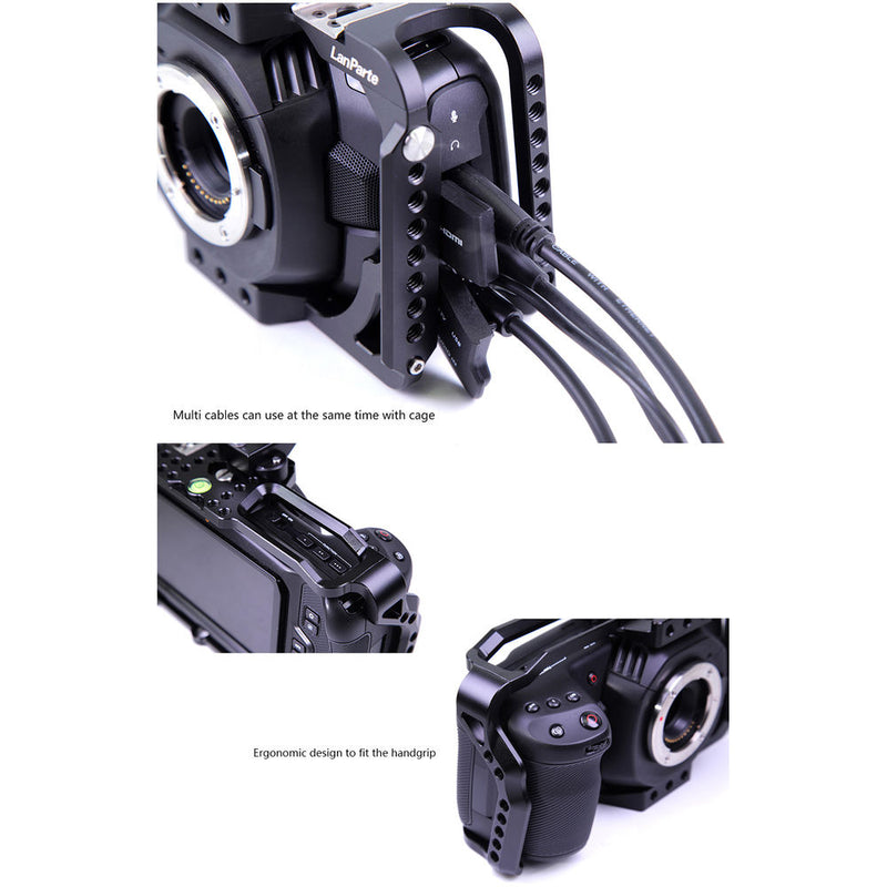LanParte BMPCC 4K Camera Full Cage