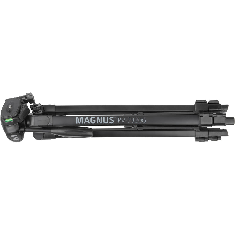 Magnus PV-3320G Photo/Video Tripod with Geared Center Column