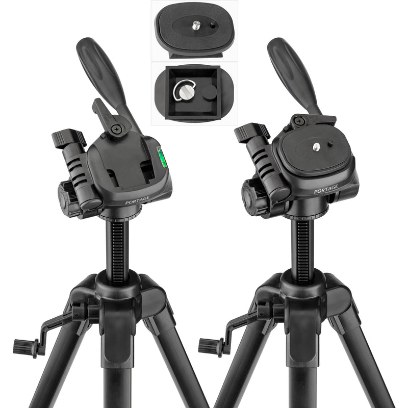 Magnus PV-3320G Photo/Video Tripod with Geared Center Column