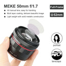 Meike MK-50mm f/2 Lens for Sony E