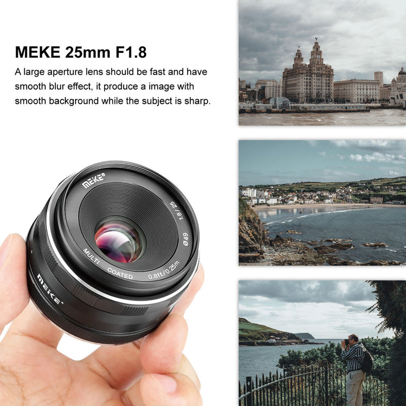 Meike MK-25mm f/1.8 Lens for FUJIFILM X