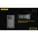 Nitecore FX1 Dual-Slot USB Travel Charger for FUJIFILM NP-W126 & NP-W126S Batteries