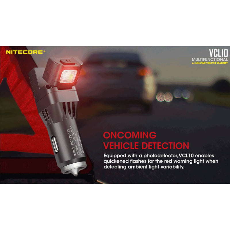 Nitecore VCL10 Multifunctional All-in-One Vehicle Gadget