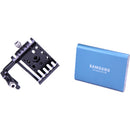 LanParte Clamp with Cold Shoe for Samsung T5 SSD