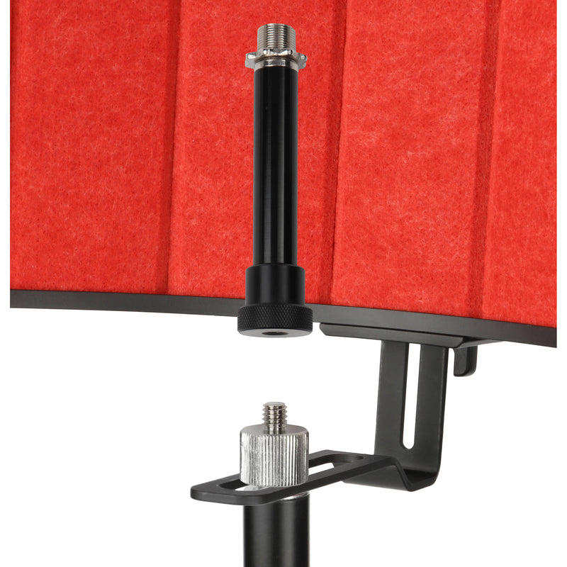 Auray RF-C20 Studio Isolation Filter (Red Composite, Metal Back)