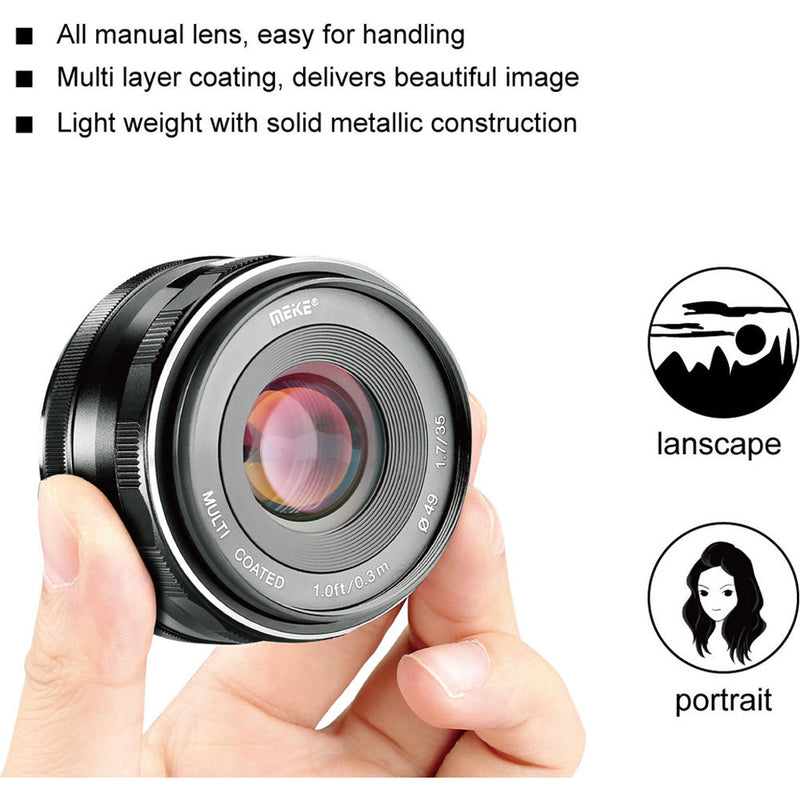 Meike MK-35mm f/1.7 Lens for FUJIFILM X