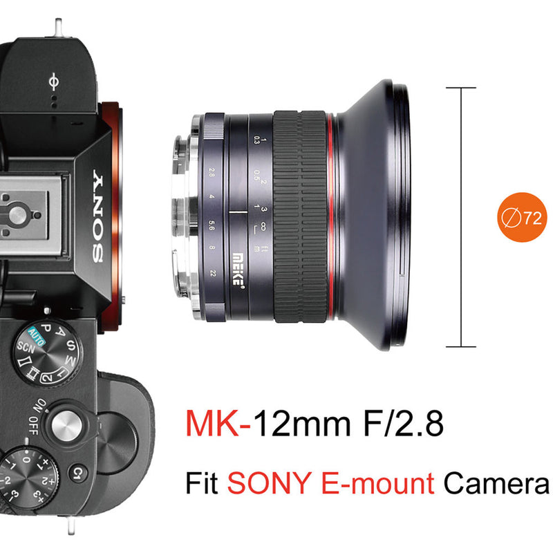 Meike MK-12mm f/2.8 Lens for Sony E