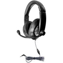 HamiltonBuhl Smart-Trek Deluxe Stereo Headset with Volume Control and 3.5mm TRS Plug