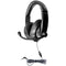 HamiltonBuhl Smart-Trek Deluxe Stereo Headset with Volume Control and 3.5mm TRS Plug