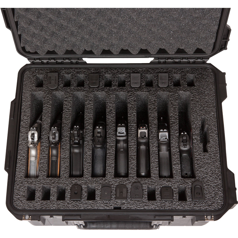 SKB iSeries 2015-10 Eight Handgun Case (Black)